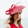 Hats | Elegant Kentucky Derby/Ladies Day Saucer Hats/Cocktail Hats/Fascinators With Headband As The Picture – Girls