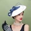 Hats | Elegant Kentucky Derby/Ladies Day Saucer Hats/Cocktail Hats/Fascinators With Headband As The Picture – Girls