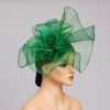 Hats | Faux Feather/Flower Mesh Kentucky Derby Fascinators With Clip Purple – Girls