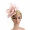 Hats | Vintage Faux Feather Mesh Tea Party/Cocktail/Kentucky Derby Fascinators With Clip/Headband Pink – Girls