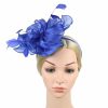 Hats | Vintage Faux Feather Mesh Tea Party/Cocktail/Kentucky Derby Fascinators With Clip/Headband Pink – Girls