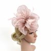 Hats | Vintage Faux Feather Mesh Tea Party/Cocktail/Kentucky Derby Fascinators With Clip/Headband Pink – Girls