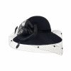 Hats | Women’s Classic Faux Feather Casual/Wedding Church Hats Burgundy – Girls