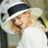 Hats | Women’s Elegant Casual/Holiday/Party Summer Sun Hats/Straw Hats White – Girls