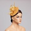 Hats | Women’s Elegant/Vintage Cocktail/Kentucky Derby Flower Fascinators Gray – Girls