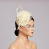 Hats | Women’s Elegant/Vintage Cocktail/Kentucky Derby Flower Fascinators Gray – Girls