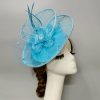 Hats | Women’s Elegant/Vintage Mesh With Flower Cocktail/Kentucky Derby Fascinators With Clip Black – Girls