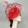 Hats | Women’s Elegant/Vintage Mesh With Flower Cocktail/Kentucky Derby Fascinators With Clip Black – Girls