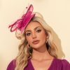 Hats | Women’s Elegant/Vintage Mesh With Flower Cocktail/Kentucky Derby Fascinators With Clip Black – Girls