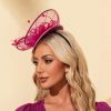 Hats | Women’s Elegant/Vintage Mesh With Flower Cocktail/Kentucky Derby Fascinators With Clip Black – Girls