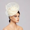 Hats | Women’s Elegant/Vintage Mesh With Flower Cocktail/Kentucky Derby Fascinators With Clip Black – Girls