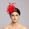 Hats | Women’s Elegant/Vintage Mesh With Flower Cocktail/Kentucky Derby Fascinators With Clip Royal Blue – Girls