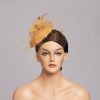 Hats | Women’s Elegant/Vintage Mesh With Flower/Faux Feather Cocktail/Kentucky Derby Pillbox Hats/Fascinators With Clip Black – Girls