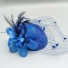 Hats | Women’s Elegant/Vintage Mesh With Flower/Faux Feather Cocktail/Kentucky Derby Pillbox Hats/Fascinators With Clip Black – Girls