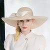 Hats | Women’s Elegant/Wide Brim Bowknot Wedding/Holiday/Beach Summer Sun Hats/Church Hats/Straw Hats Beige – Girls