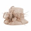 Hats | Women’s Elegant/Wide Brim Sinamay Kentucky Derby Church Hats Blue – Girls