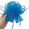 Hats | Women’s Mesh Kentucky Derby Fascinators With Clip Light Purple – Girls