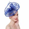 Hats | Women’s Mesh With Bowknot/Faux Feather Kentucky Derby Fascinators With Clip/Headband Pink – Girls