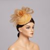 Hats | Women’s Mesh With Bowknot/Faux Feather Kentucky Derby Pillbox Hats/Fascinators With Clip Dark Navy – Girls