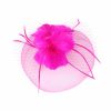 Hats | Women’s Mesh With Faux Feather/Flower Kentucky Derby Fascinators With Clip/Headband Black – Girls