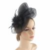 Hats | Women’s Mesh With Faux Feather/Flower Kentucky Derby Fascinators With Clip/Headband Green – Girls