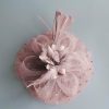 Hats | Women’s Mesh With Faux Feather/Polka Dot Kentucky Derby Fascinators With Clip/Headband Light Pink – Girls