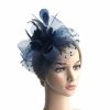 Hats | Women’s Mesh With Faux Feather/Polka Dot Kentucky Derby Fascinators With Clip/Headband Light Pink – Girls