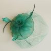 Hats | Women’s Mesh With Faux Feather/Veil Kentucky Derby Fascinators With Clip/Headband Rose – Girls