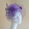 Hats | Women’s Mesh With Faux Feather/Veil Kentucky Derby Fascinators With Clip/Headband Rose – Girls