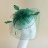 Hats | Women’s Mesh With Faux Feather/Veil Kentucky Derby Fascinators With Clip/Headband Rose – Girls