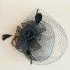 Hats | Women’s Mesh With Faux Feather/Veil Kentucky Derby Fascinators With Clip/Headband Rose – Girls