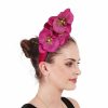 Hats | Women’s Polyester Kentucky Derby Fascinators With Headband Light Blue – Girls