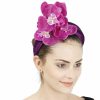 Hats | Women’s Polyester Kentucky Derby Fascinators With Headband Light Blue – Girls