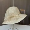 Hats | Women’s Polyester With Flower Kentucky Derby Church Hats Beige – Girls