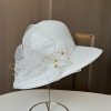 Hats | Women’s Polyester With Flower Kentucky Derby Church Hats Beige – Girls