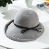 Hats | Women’s Simple Bowknot Casual/Holiday Summer Sun Hats/Bucket Hats/Straw Hats Khaki – Girls