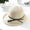 Hats | Women’s Simple Bowknot Casual/Holiday Summer Sun Hats/Bucket Hats/Straw Hats Khaki – Girls