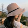 Hats | Women’s Simple Bowknot Casual/Holiday Summer Sun Hats/Bucket Hats/Straw Hats Khaki – Girls