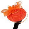 Hats | Women’s Sinamay Bowknot Kentucky Derby Fascinators With Clip Black – Girls