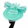 Hats | Women’s Sinamay Bowknot Kentucky Derby Fascinators With Clip Black – Girls