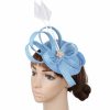 Hats | Women’s Sinamay Kentucky Derby Pillbox Hats/Fascinators With Clip Rose – Girls