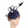 Hats | Women’s Sinamay Kentucky Derby Pillbox Hats/Fascinators With Clip Rose – Girls