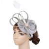 Hats | Women’s Sinamay Kentucky Derby Pillbox Hats/Fascinators With Clip Rose – Girls