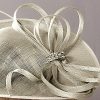 Hats | Women’s Sinamay With Bowknot/Rhinestone Kentucky Derby Saucer Hats/Fascinators With Headband Champagne – Girls