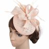 Hats | Women’s Sinamay With Faux Feather Kentucky Derby Pillbox Hats/Fascinators With Clip Royal Blue – Girls