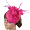 Hats | Women’s Sinamay With Faux Feather Kentucky Derby Pillbox Hats/Fascinators With Clip Royal Blue – Girls