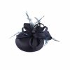 Hats | Women’s Sinamay With Faux Feather Kentucky Derby Pillbox Hats/Fascinators With Clip Royal Blue – Girls