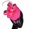 Hats | Women’s Sinamay With Flower Kentucky Derby Pillbox Hats/Fascinators With Clip Orange – Girls