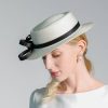 Hats | Women’s Summer Polyester With Bowknot Kentucky Derby Church Hats/Panama Hats White – Girls