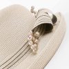 Hats | Women’s Summer Polyester With Pearl Casual Sun Hats Champagne – Girls